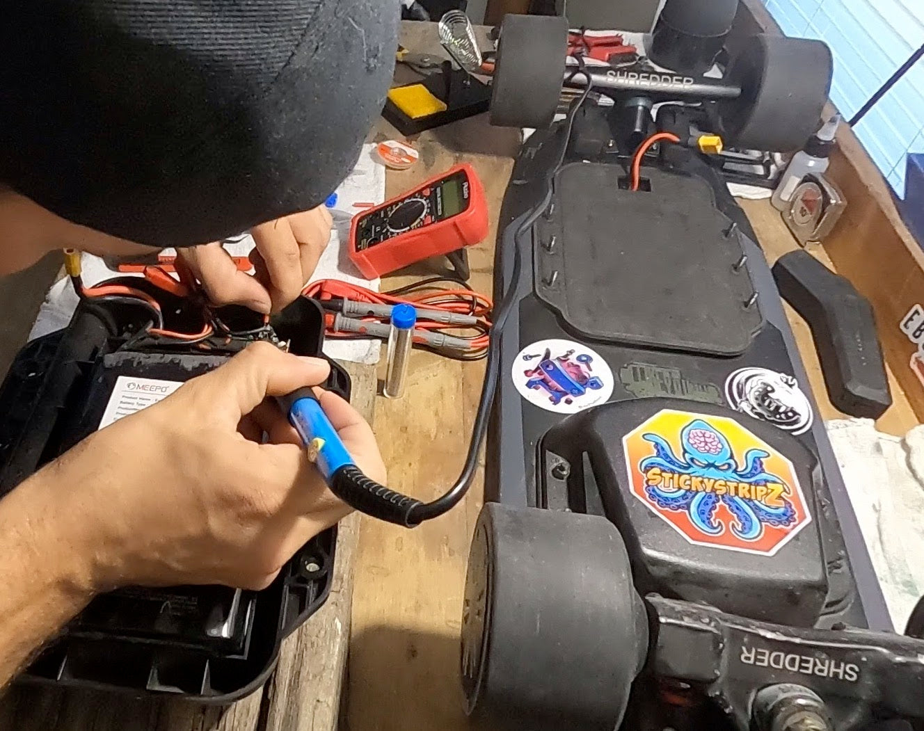 E-Skateboard Tire Change
